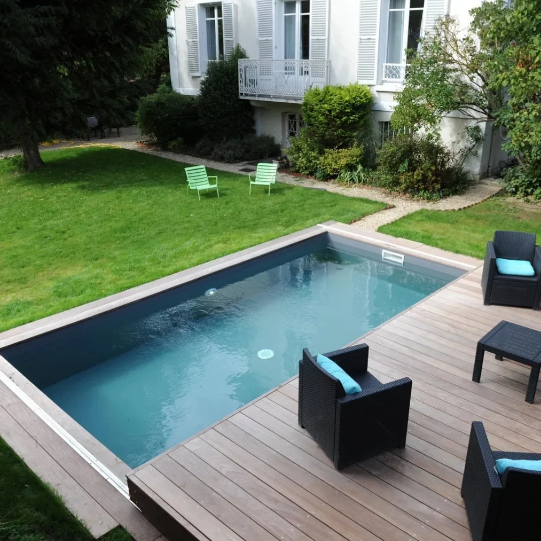 Раздвижная терраса для бассейна в Нижневартовске