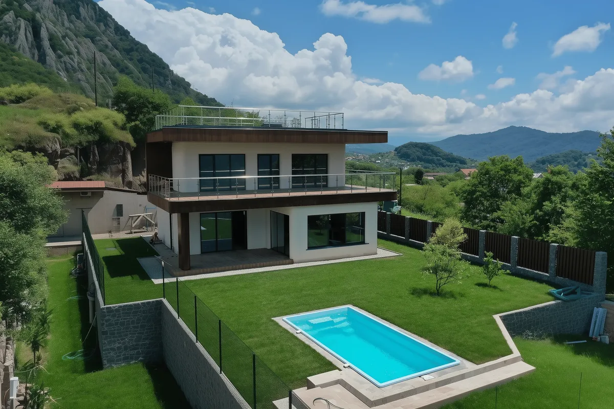 Композитный бассейн Laguna 6 — визуализация в Нижневартовске