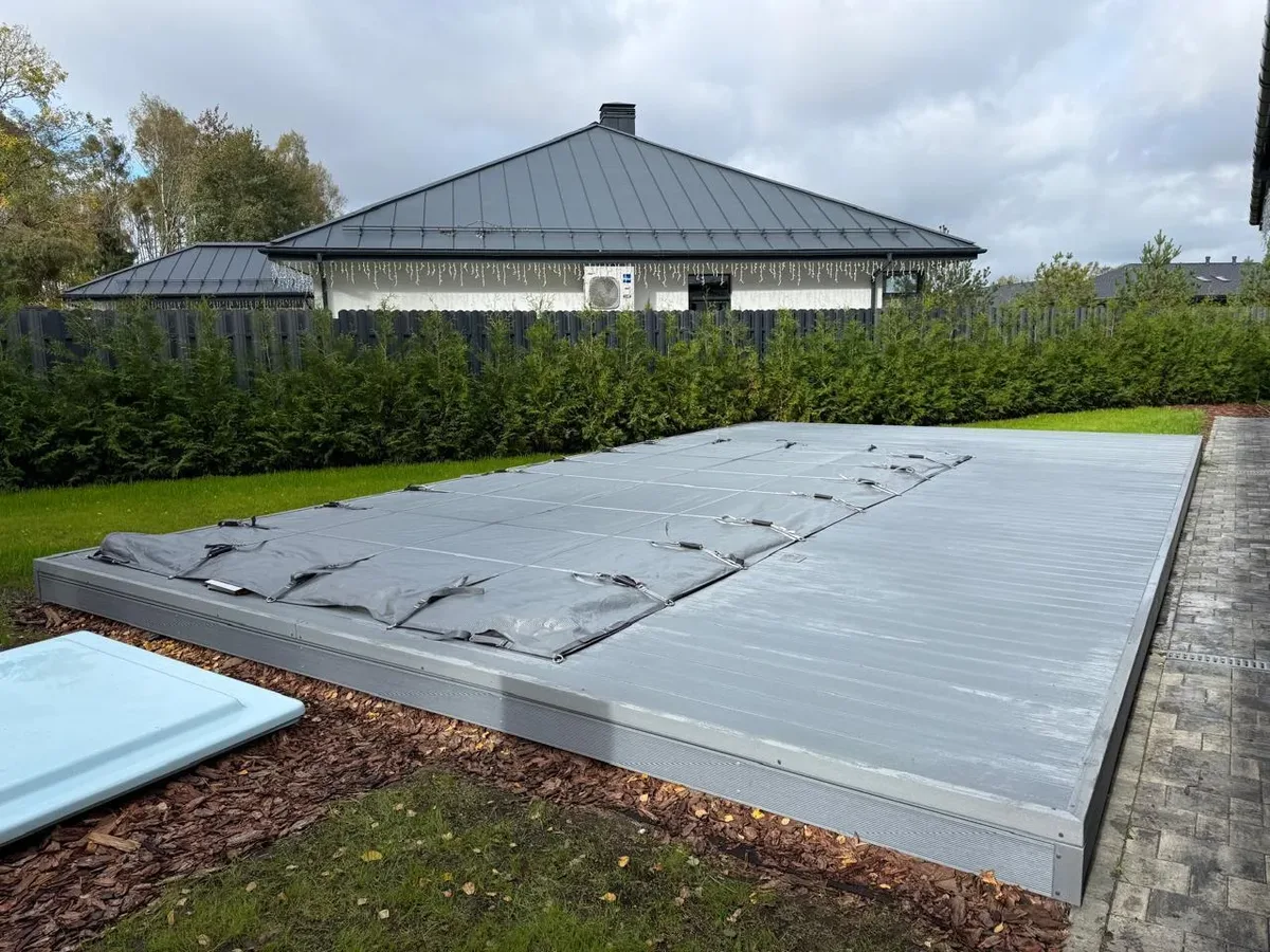 Покрывало Laguna Cover Mesh — установка в Нижневартовске