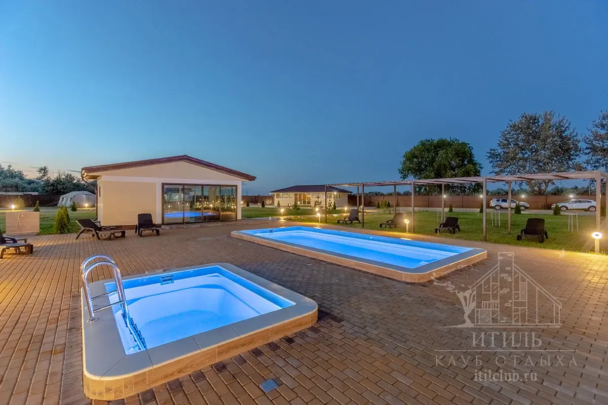 Композитная купель Laguna 3 — установка в Нижневартовске